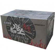 두번구운참숯10kg 구이용참숯 활엽수제, M, 10Kg, 1개