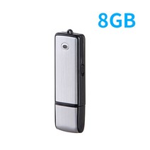 음성 녹음기 디지털 보이스 레코더 미니 장시간 32g16g usb pc 회의 인터뷰 녹음을위한 충전식 녹음 오디오, 유형 a-8g, Type A-8G