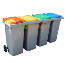분리수거함(HDPE) (다용도함120L 일반형) 대용량휴지통 대용량재, ☆옵션-파랑_PET병류-선택☆