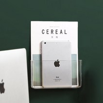 아크릴 벽걸이 투명 수납 포켓 월포켓 (대), 1개, 색상