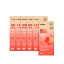 슬림미 다이어트 클렌즈 스틱 2주분 14개, 84포, 6박스