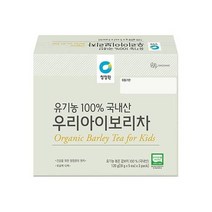 청정원 간편한 청정원 유기농 국내산 우리아이보리차 120g 명절 부모님 지인 선물 회사 탕비실 손님접대, 16개