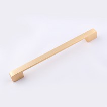 가구손잡이 엣지라운드 골드 192mm 1개, 1개(나사포함)