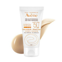 아벤느 미네랄 선크림 SPF50+ PA+++, 50ml, 2개