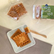 [여울점빵] 쫀득쫀득 달콤한 영양간식 우리밀 사각약과, 우리밀약과180g_6개입