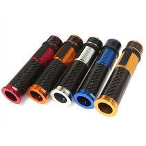 바엔드 그립 카본 버그만125 버그만200 전용 p5951, 진한골드