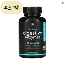 이롭가게 스포츠리서치 다이제스티브 엔자임 소화효소 식물성 90식물성캡슐 프로테아제 브로멜라인 리파아제, 90정, 1개, 90개