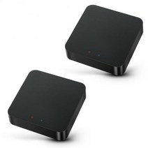 Tuya-스마트 게이트웨이 zigbee 블루투스 호환 메쉬 허브 알렉사고 오글 Tuya 스마트 응용 프로그램 음성 제어 사용, [02] 2pcs
