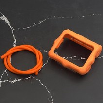 스킨스쿠버스쿠버 다이빙 실리카 젤 실리콘 보호대 커버 Shearwater Perdix Ai Sa 컴퓨터 시계, 18 Orange