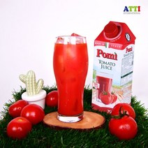 포미 착즙 100% 첨가물 없는 이탈리아산 토마토주스 750ml x 6개, 1개
