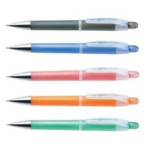 컬러 샤프 0.5mm 학생 필기 도구 메모 공부 문서 작성 고급 케릭터 수능 어린이, 그린