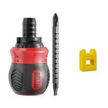 Dualpurpose Telescopic Ratchet Screwdriver Screw Driver Electrician Disassembly Hand Repair Tools Wr, 02 Screwdriver and Magn