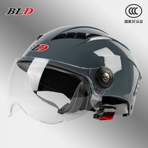 BLD 베일리 3C 인증 여름 여성 남성 자외선 차단 사계절 헬멧 배달 오토바이 스쿠터 바이크 라이딩 헬멧, R