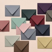 1300K 엘레강트 미니봉투 20매, 컬러:10.그레이