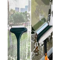 창문청소로봇 유리창청소기 아파트창문청소 유리창로봇청소기 습식청소기 2In 1 스크린 창 청소 브러시 지, 01 White-green