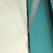 갭자 스테인레스 스틸 테이퍼 용접 게이지 테스트 갭 깊이 눈금자 구멍 검사 도구 2 개 1-15mm, 한개옵션0