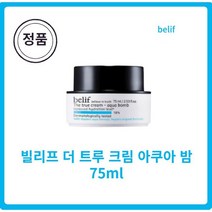 [백화점정품] 빌리프아쿠아밤 75ml x l개입 더 트루 아쿠아 밤 점보 대용량 빌리프모이스처라이징밤, 1개