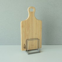 헤이케일라 키친 와이어 심플 도마꽂이 그레이, 1개