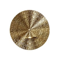식당 안뜰 야드를 위한 벽 양초 Sconce 철 거는 촛대, 금, 금속