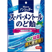일본구매대행 칸로 논슈가 슈퍼 멘톨 목캔디 80g6, 80g, 6봉지
