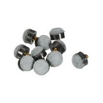 PATIKIL 13mm 직경 나사식 풀 큐 팁 30개 당구 힌트 스누커 용품 스틱 교환용 액세서리 그레이