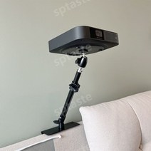 빔프로젝터브라켓 미니빔거치대 빔프로젝터 미니빔 고정 브라켓 거치대 지지대 침대옆, 단일사이즈, 텔레스코픽 브래킷 짐벌 강화 업그레이드
