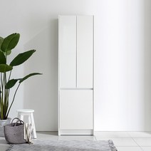 리센트 랩소디S 퍼펙트 틈새수납장600, 화이트