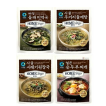 청정원 버섯들깨미역국3p+사골우거지들깨탕3p+사골시래기된장국3p+얼큰순두부찌개3p
