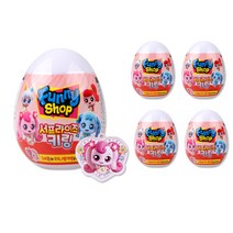 캐치티니핑 서프라이즈 키링 캔디, 5개, 10g