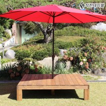 착한테이블 전문목수 조립식 평상제작 야외평상 베란다평상 평상마루, 1200X2370X400 무도색