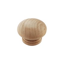 단추 45mm 원목손잡이 가구 나무 서랍장, 원목무도장-단추45