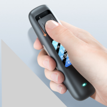 경찰 휴대용 음주측정기 알콜감지기 단속기 알콜농도, 블랙 LED 디지털 디스플레이  3단