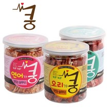 강아지 대용량 천연간식 쿵 슬라이스 소고기 오리 연어 200g, 오리가 쿵 슬라이스 200g