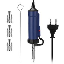 납 땜 흡입기 제거 전기 디 솔더링 기계 자동 솔더 주석 흡착기 진공 펌프 핸드 용접, kit3 blue-eu 플러그, 1개