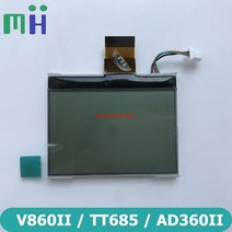 카메라 호환 화면 교체 lcd 수리 부품 액정 필름 보호 강화 유리 new for godox v860 ii v860ii tt685 ad360ii ad360 ii lcd 수리, 없음