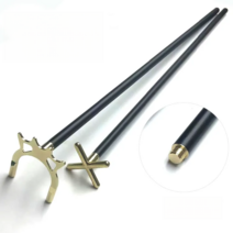 당구브릿지 보조 큐걸이 뷰브릿 초보용, [02] 탄소 섬유 프레임 로드 1개(크로스 헤드 포함