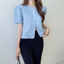 썸머 무드 린넨 반팔자켓