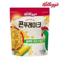 켈로그 콘 푸레이크 1200g 4입, 4개