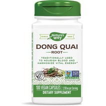 네이쳐스웨이 당귀 뿌리 565mg 비건 캡슐, 100개입, 1개