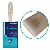 [퀄리텍] 프로암 프리미엄 평붓 / 페인트 브러쉬 페인트붓 3인치