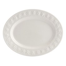 [AK PLAZA] [웨지우드] 페스티비티 35cm 오발접시 1p (아이보리)