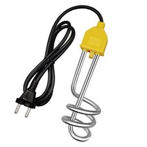 히터봉 돼지꼬리히터 물데우는기계 휴대용 600w1500w 전기 침수 보일러 스테인레스 스틸 난방 풀 탱크 1m, 14 EU-1500W-1m