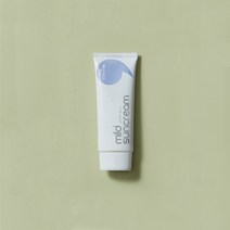 바이더랩 더콤마 마일드 선크림 선블럭 자외선차단 SPF50 PA+++