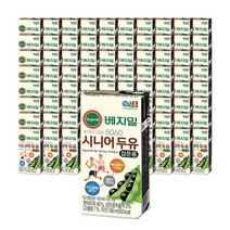 베지밀 5060 시니어 두유 190ml x 80개, 145ml
