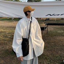 DFMEI 긴팔 셔츠 남 여름 얇은 ins 트렌드 코트 디자인 느낌 마피아 멋스러운 캐주얼 셔츠