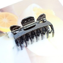 블랙 플라스틱 핀대 바나나핀대 플라스틱 집게핀 올림집게핀 플라스틱수동핀 올림머리핀대 강아지핀 플라스틱 강아지 핀대 (총 21종) - 2개 묶음