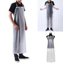 PVC 방수 앞치마 115X80 반투명 낚시앞치마 방수앞치마