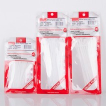 판매김치 완구류 포장용 케이블 타이 인터넷선 선정리, 5X450mm(9pcs)백색