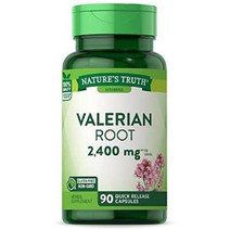 네이처스트루스 쥐오줌풀 발레리안 뿌리 추출물 2400mg 90캡슐, 90개 (1팩)