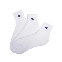 챔피온 챔피언 풀파일 쿼터삭스 3pcs_CMSCH201-white, L